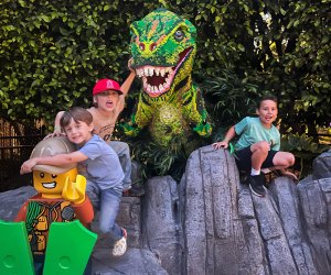Dino Valley means jurassic fun in LEGOLAND for kids of all ages. 