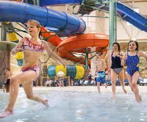 The new Great Wolf Lodge in Webster features a 92,000-square-foot water park.