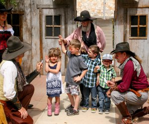 Kids love the Western world of Bandera, TX. Photo courtesy of  the Bandera Cowboy Capital tourism website