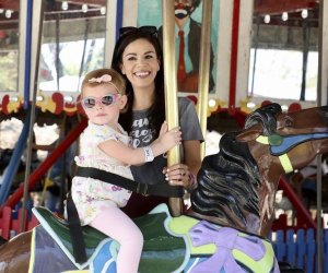The vintage carousel at Kiddie Park in San Antonio, photo courtesy of the park