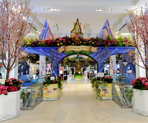 Macy's annual Flower Show brings blooms whether the weather cooperates or not. Photo courtesy of Macy's