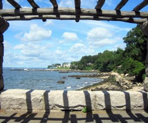 Morgan Memorial Park sits on the shore of Long Island Sound in Glen Cove. Photo courtesy of the park