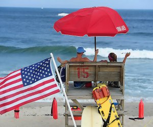 Spring Lake boasts two miles of pristine beach. Photo courtesy of visit Spring Lake 