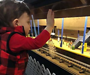 Kids will delight in the TMB model train show.  Photo courtesy of the club