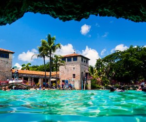 The Venetian Pool in Coral Gables features 820,000 gallons of water fed from an underground aquifer. Photo courtesy of the Greater Miami Convention & Visitors Bureau