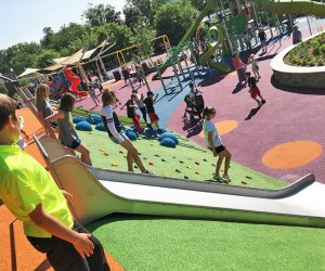 Verona Park Playground is massive