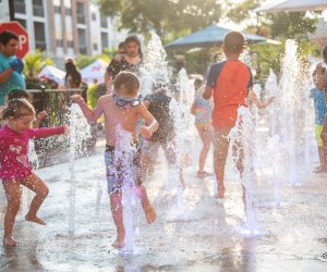 30 Free Things To Do with Kids in DC this Summer Enjoy a splash in the fountain at Leesburg. Photo courtesy of Village of Leesburg