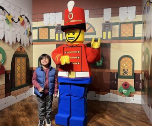 Legoland New York Holiday Brictackular: Holiday Headquarters photo-op