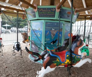 Image of a carousel - Best Outdoor Dining in Connecticut