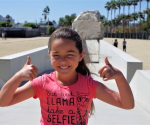 Visit LACMA's Levitated Mass. Photo by Joey Zanetti