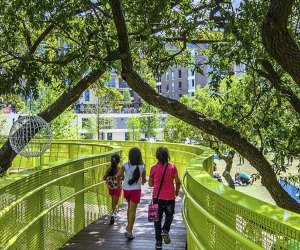 Levy Park in Houston has one of our favorite playgrounds. Photo courtesy of OJB Landscape Architecture