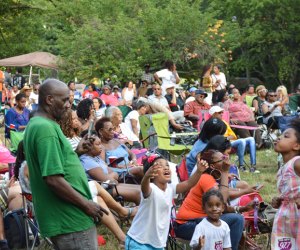 Bring chairs, blankets, and snacks—and your dancing shoes—to Boston's free summer concerts! Photo courtesy of Elma Lewis Playhouse in the Park 