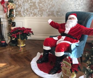 Head to the Gold Coast to enjoy breakfast or brunch with with Santa at the Glen Cove Mansion. Photo courtesy of  Glen Cove Mansion