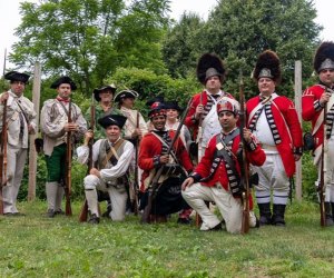 Celebrate Independence Day at Old Bethpage Village Restoration with historic trade demonstrations, dancing and more. Photo courtesy of OBVR