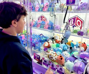 ClawCADE features more than 70 claw machines and is located inside the Roosevelt Field Mall.