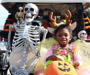 Dress in costume for the annual Bellmore Halloween Parade and Trunk or Treat along Bedford Avenue, followed by a trunk or treat in the train station parking lot. Photo courtesy of the Chamber of Commerce of Bellmores