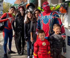 Trick or treat on Long Island Greenport's Halloween Village 