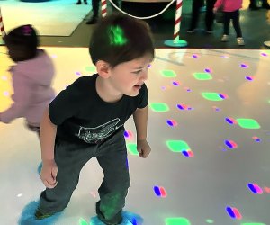 Long Island Children's Museum: Snowflake Sock Skating