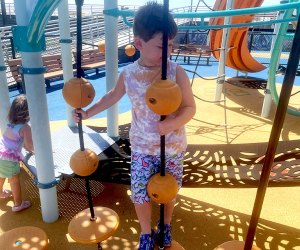 Magnolia Park Playground Debuts in Long Beach: This unique swing allows kids to ride while still in their wheelchair.