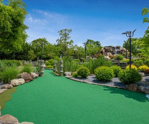 Miniature Golf Courses on Long Island Overview of Sayville Falls Miniature Golf