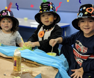 The Long Island Children's Museum's New Year's Eve party is filled with fun, themed activities, ball drops, music, and a confetti-filled dance party. Photo courtesy LICM