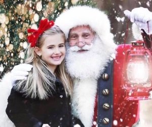  Things to do holiday break on Long Island: Photo with Santa at Waterdrinker Farm's Winter Wonderland.
