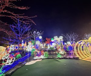 Sayville Falls brings a new holiday attraction to Long Island this winter