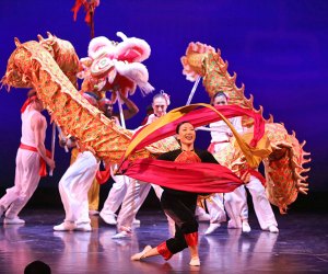 Nai-Ni Chen Dance Company takes the stage at the Tilles Center in celebration of the Lunar New Year. Photo courtesy of the dance company