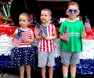 March in the 4th of July Parade in Port Jefferson Village. Photo courtesy of Port Jefferson Village