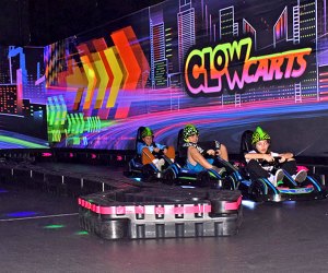 Throw a glow-karting or laser tag party for your winter baby at Xplore. Photo by Jaime Sumersille