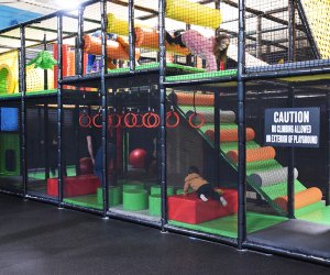 Xplore Commack indoor playground on Long Island: Xplore Commack's indoor play area