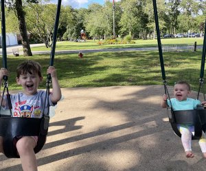 Things to do on Long Island before your baby's first birthday visit the playground