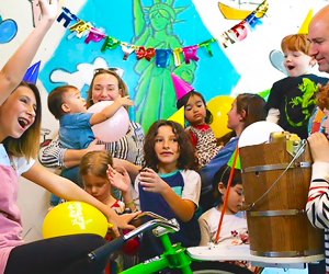 Birthday party places in Brooklyn for preschoolers and toddlers: Ample Hills