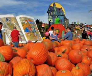 Things to Do in Philly this Weekend: Peppa Pig, Faerie Fest, Trains September 14-15 Pumpkinland at Linvilla Orchards. Photo by R.Kennedy for Visit Philadelphia
