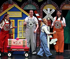 See The Little Engine That Could Earns Her Whistle at the Emelin Theatre in Mamaroneck on Sunday. Photo courtesy of the production