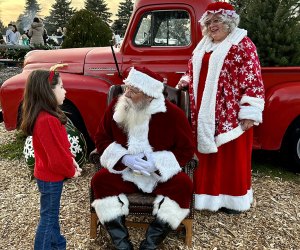 Visiting Santa's Christmas Tree Farm: Share your wishlists with Santa