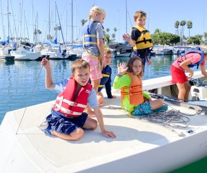 Summer camp on the sea. Photo courtesy of Long Beach Sea Base Aquatics Camps