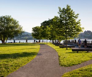 Long Dock Park sits on a scenic waterfront location Things to do in Beacon with Kids