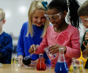 Join together in learning at Science Saturdays at the Long Island Science Center. Photo courtesy of the center
