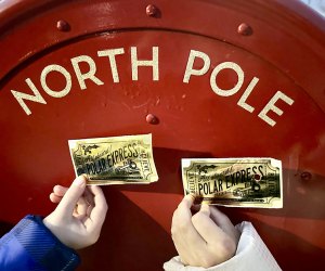 Your kids will use golden tickets to board the Polar Express Experience in Port Jefferson.