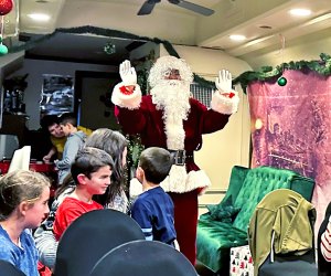 Aboard the Polar Express in Port Jefferson 