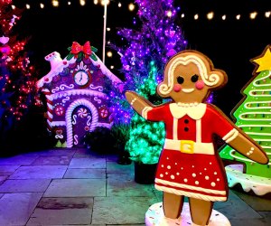 Holiday Events in Westchester for Toddlers and Preschoolers Lumagica oozes with classic holiday cheer for little ones. Photo by the author