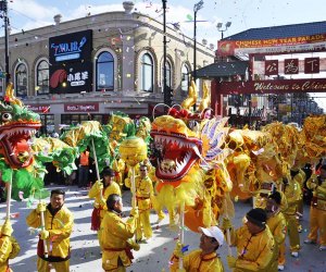  The Lunar New Year parade in Chinatown. Photo courtesy of The Chicago Chinatown Community Foundation