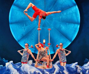Cirque Du Soleil has a colorful new show. Photo by Matt Beard 