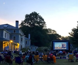 Movies at the Mansion photo courtesy of the Lyman Estate