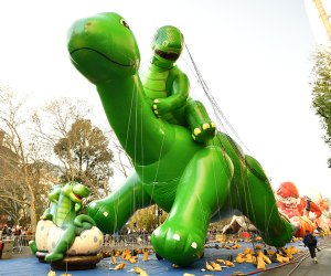 Macy's Thanksgiving Day Parade Balloon inflation