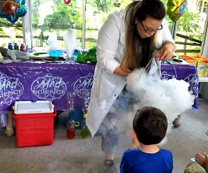 Enjoy a science birthday party with Mad Science