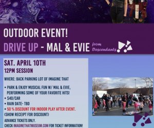 Mal and Evie from Descendants - Drive-In Concert