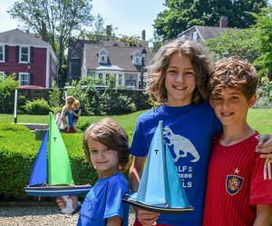 Get some family fun on the waterfront this July at the Marblehead Model Boat Building and Regatta. Photo courtesy of Marblehead Festival of the Arts.