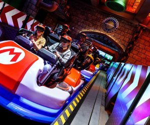Get ready to rev up during real-life Mario Kart™. Photo courtesy of Universal Studios Hollywood
